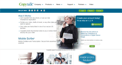 Desktop Screenshot of copytalk.com